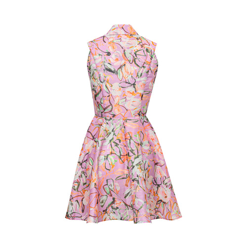 Alice Mini Dress - Pink Floral