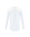 Garçon shirt cotton stretch poplin -Optic White