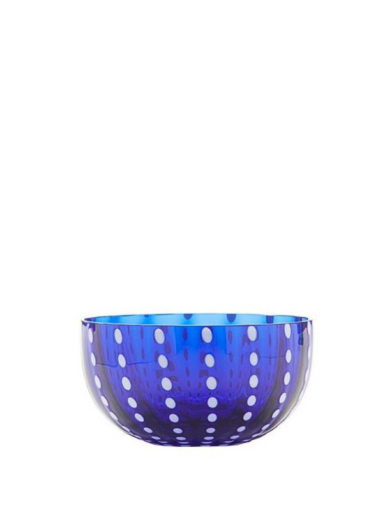 Perle Small Bowl in Cobalt Blue