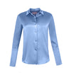 Garcon Shirt - Stretch Silk Charmeuse - Denim
