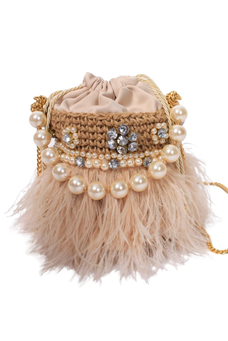 Buranella Bag- Beige/Blush