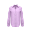 Bevie Button Down Shirt- Lavender Linen