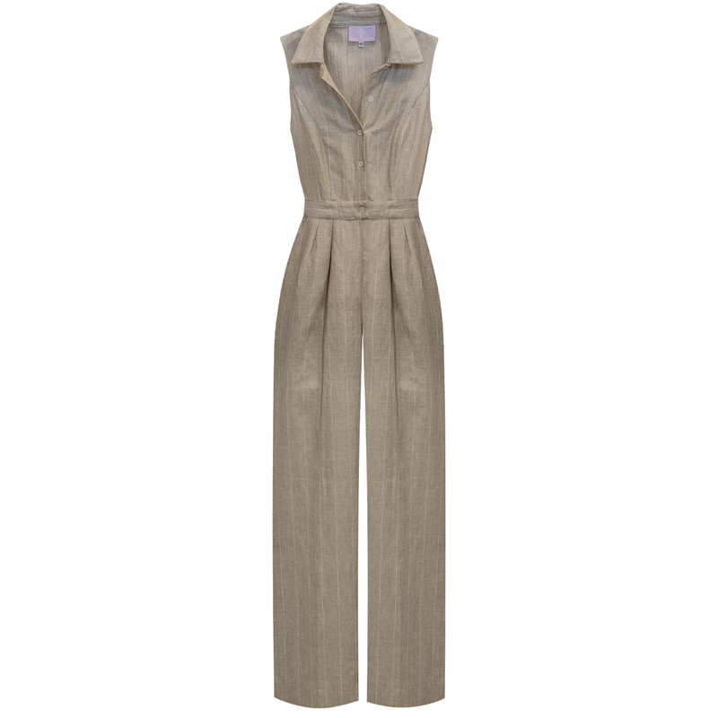 Rosie Jumpsuit - Cobblestone