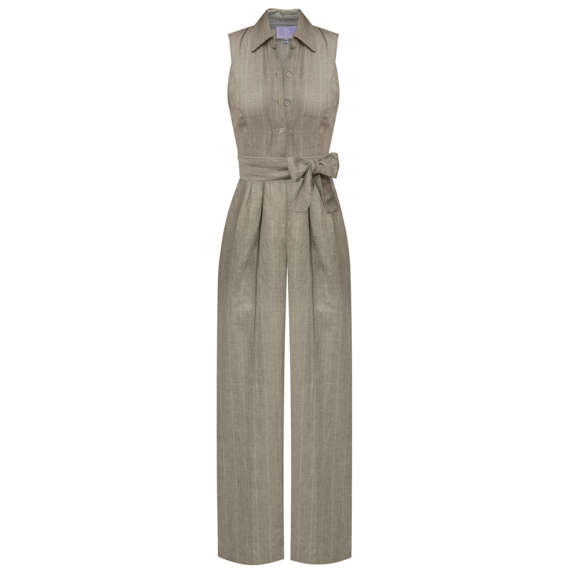 Rosie Jumpsuit - Cobblestone