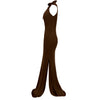 Lysandra Dress Silk Georgette Double Layer - Chocolate