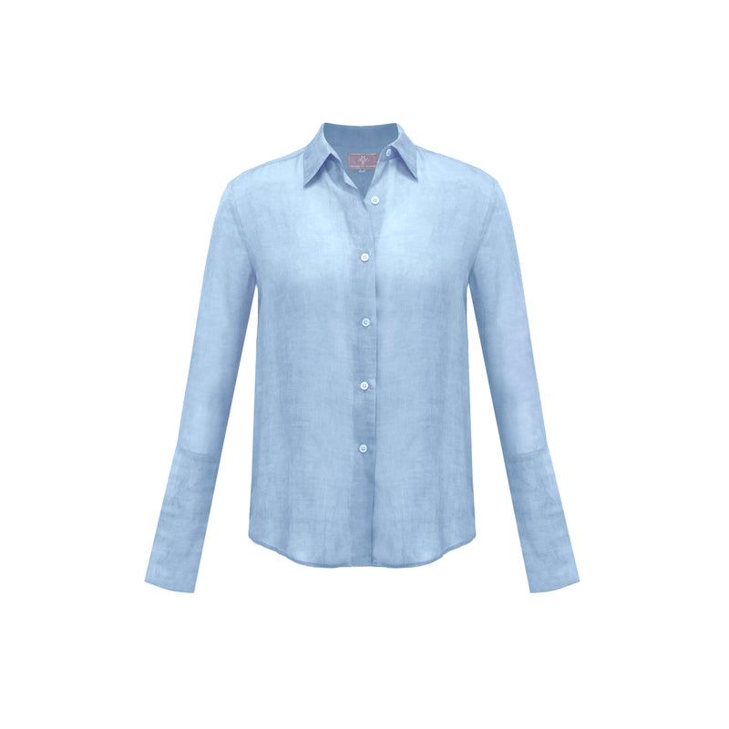 Garcon Shirt - Linen - Light Blue
