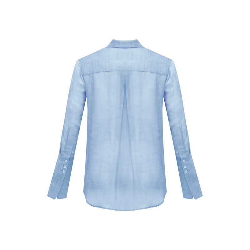 Garcon Shirt - Linen - Light Blue