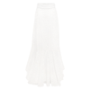 Penelope Skirt- White Flower Cotton