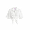 Donna Top Linen - Optic White