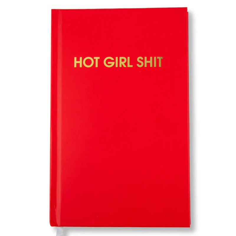 Journal - Hot Girl Shirt- Fire Red