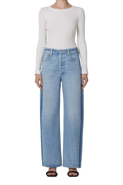 Ayla Baggy Jeans Tuxedo Skylights