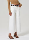 Lyra Wide Leg Crop- Soft White