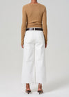 Lyra Wide Leg Crop- Soft White