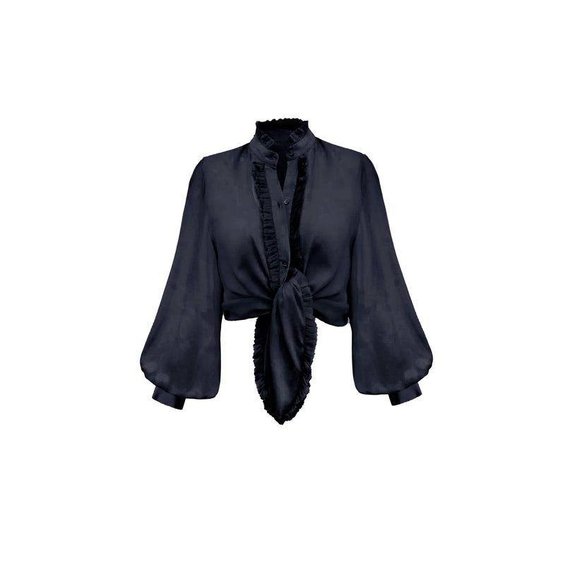 Zoey Blouse-Midnight