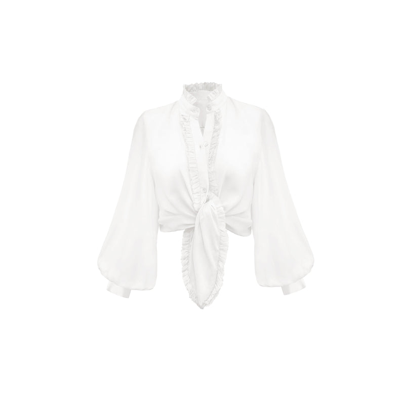 Zoey Blouse-White