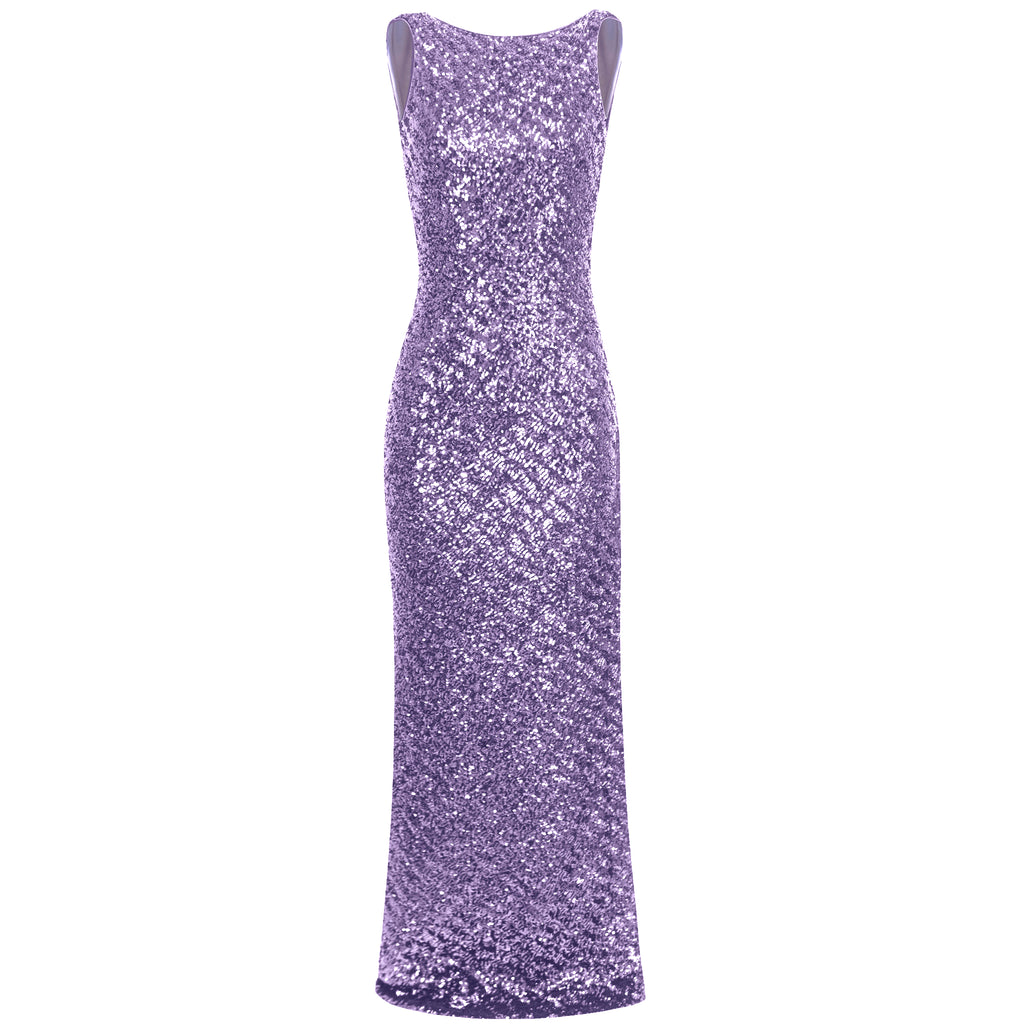 black gauze maxi dress Brandy Gown- Glicine Sequin Small / Glicine ZAPAKA Women Gold A-Line X Cross Discover a stunning combination Color:BASIL GREEN