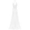 Bias Gown - Single Layer- Linen Gauze - White