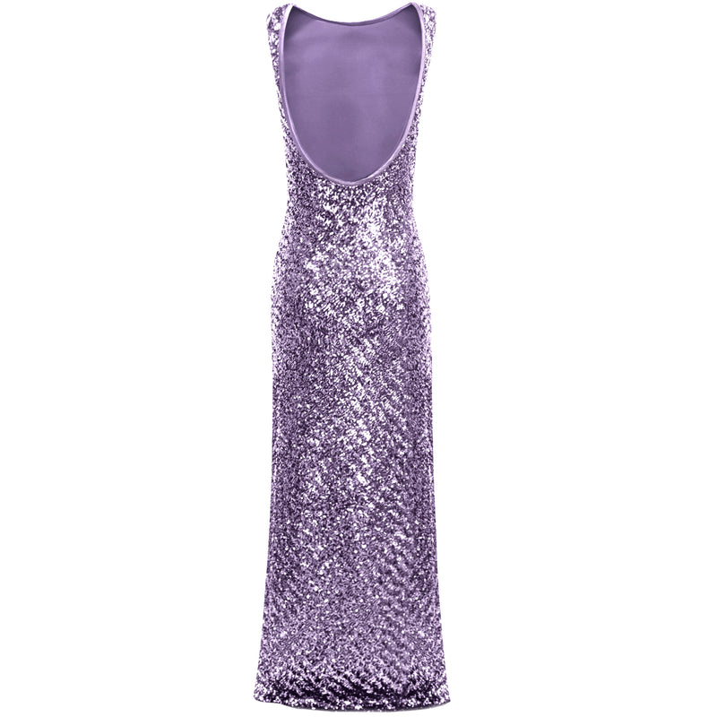 Brandy Maxi Gown- Glicine Sequin