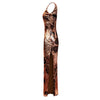 Brandy Maxi Gown-Multi Brown Sequin