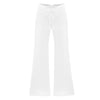 Drawstring Pant -30mm Silk Charmeuse - Ivory 006