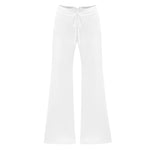 Drawstring Pant -30mm Silk Charmeuse - Ivory 006