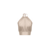 Bardot Top -Silk Charmeuse-Champagne