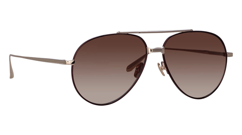 Marcello Sunglasses-Light Gld/Brown/Mocha Grad