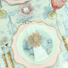 Pastel Fringe Flower Napkin Ring-Pastel