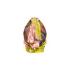 Bardot Top - Silk Chiffon - Pink / Green Abstract