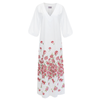 Brooke Dress - Red embroidery