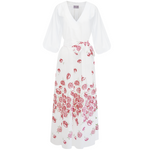 Brooke Dress - Red embroidery