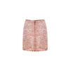Mini Wrap Skirt - Pink/Brown