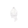 Bardot Top-Chiffon over Charmesue-Optic White