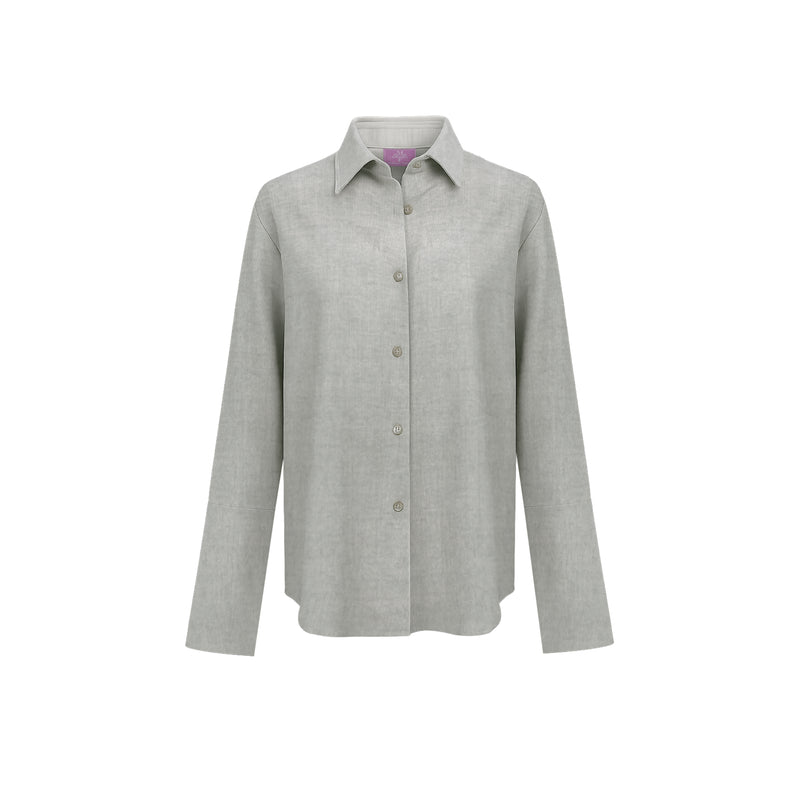 Garcon Shirt - Wool - Grey