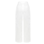 Croft Cargo Pant - Linen White