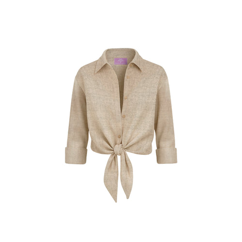 Garcon Shirt - Wool - Tan