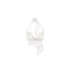 Bardot Top-Chiffon over Charmesue-Optic White