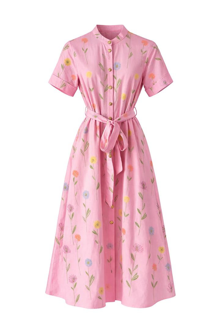 strapless open back dress Dress Casual Midi By Lands End In Pink, Size: Xl