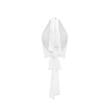 Bardot Top-Chiffon over Charmesue-Optic White