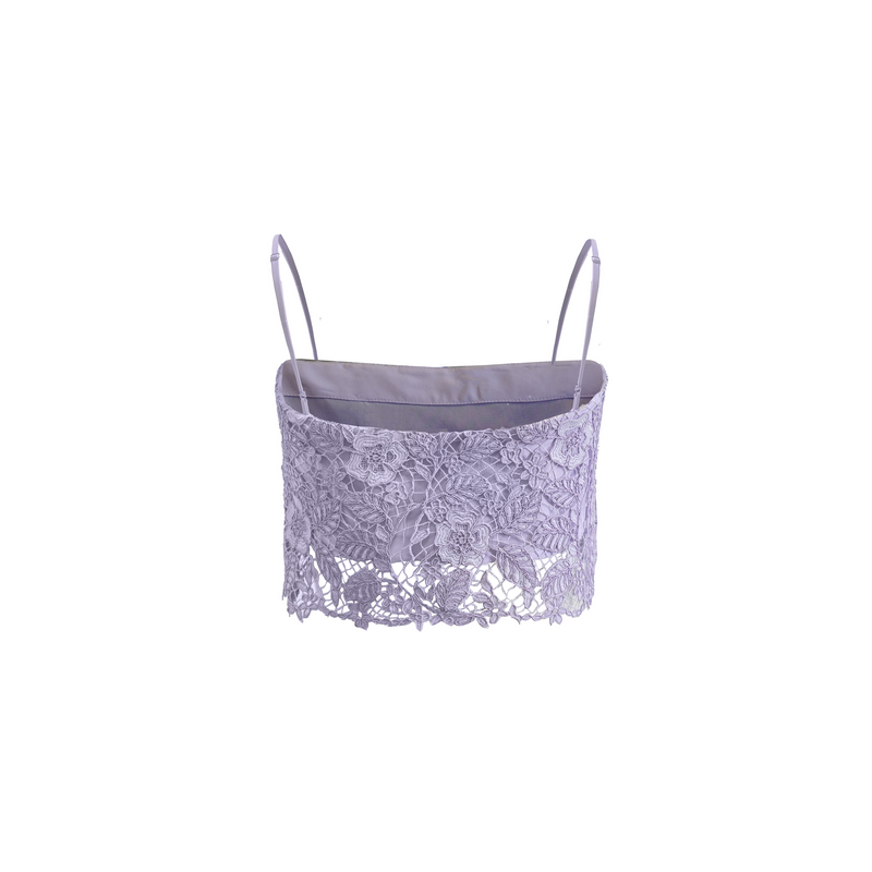 Lace Camisole - Lavender