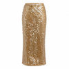 Slip Skirt - Beige Sequin | Michelle Farmer
