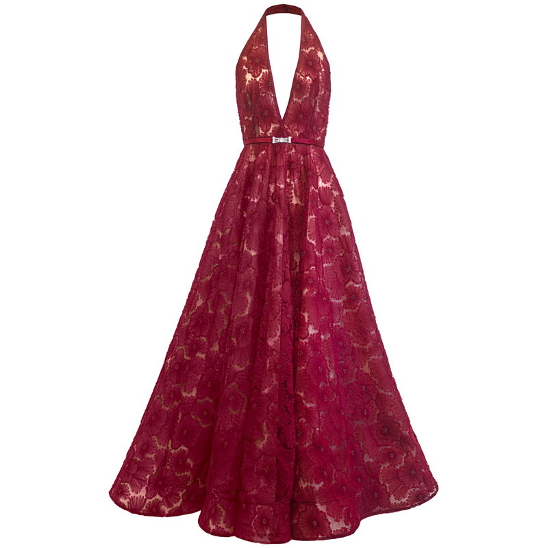 Valentina Dress- Red Tulle Flower Valentina Dress- Red Tulle Flower