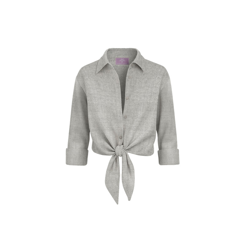 Garcon Shirt - Wool - Grey