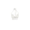 Bardot Top-Chiffon over Charmesue-Optic White