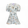Penelope Mini Dress - White Multi | Michelle Farmer