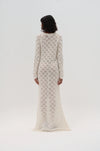 WARI Dress, Midi- Ivory
