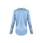Garcon Shirt - Stretch Silk Charmeuse - Hydrangea