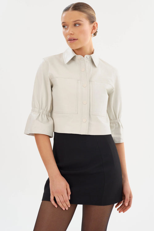 Carolina Jacket- Whisper White