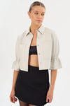 Carolina Jacket- Whisper White