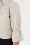 Carolina Jacket- Whisper White